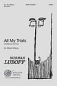 All My Trials SATB choral sheet music cover